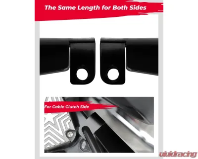 Kemimoto Motorcycle Handguard Shield 2 Pack Harley - F1813-01302BK