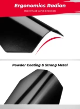 Kemimoto Motorcycle Handguard Shield 2 Pack Harley                                     - F1813-01302BK - Image 5