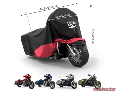 Kemimoto Motorcycle CoverTouring Models Road King Street Glide Road Glide - F1814-00201RD