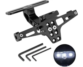 Kemimoto Universal Fender Eliminator License Plate Bracket Motorcycle