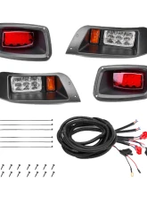 Kemimoto Golf Cart Headlight | Tail Light Kit Assembly EZGO TXT 1996-2013                                     - FGFHLTL001 - Image 7