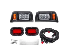 Kemimoto 12V LED Headlight | Tail Light Kit Gas / Electric Club Car DS 1993
