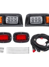 Kemimoto 12V LED Headlight | Tail Light Kit Gas / Electric Club Car DS 1993                                     - FGFHLTL005 - Image 9
