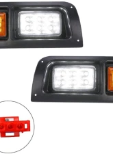 Kemimoto 12V LED Headlight | Tail Light Kit Gas / Electric Club Car DS 1993                                     - FGFHLTL005 - Image 7