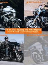 Kemimoto Lower Vented Leg Fairings w/ Speakers Harley                                     - FHADA445 - Image 4