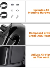 Kemimoto Lower Vented Leg Fairings w/ Speakers Harley                                     - FHADA445 - Image 5