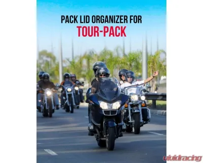 Kemimoto Tour Pack Lid OrganizerStreet Glide Road King Road Glide Electra Glide - FHDTB133