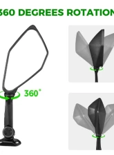 Kemimoto Motorcycle Side View Mirror Ninja                                     - FMIKA012 - Image 2