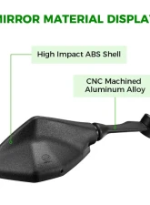 Kemimoto Motorcycle Side View Mirror Ninja                                     - FMIKA012 - Image 4