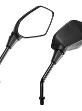 Kemimoto Motorcycle Mirrors / Convex Handlebar Rear View Side Mirror w/ M8 M10 Bolt                                     - FMIUN010 - Image 7