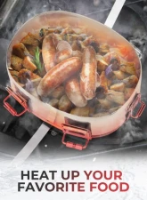 Kemimoto Snowmobile Food Warmer Stainless Muffler Exhaust CookerArctic Cat Polaris UTV ATV Motorcycle                                     - FSMFW001 - Image 2