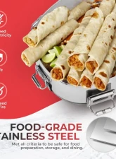 Kemimoto Snowmobile Food Warmer Stainless Muffler Exhaust CookerArctic Cat Polaris UTV ATV Motorcycle                                     - FSMFW001 - Image 3