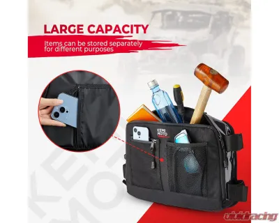 Kemimoto Overhead Roof Storage Bag Can Am Maverick X3 Max RS DS Turbo R - FTVDB011