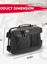 Kemimoto Overhead Roof Storage Bag Can Am Maverick X3 Max RS DS Turbo R                                     - FTVDB011 - Image 6