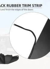 Kemimoto Half Lower Door Panel Polaris RZR 900 | 1000 XP4 Turbo 2014-2023                                     - FTVDI003 - Image 3