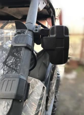 Kemimoto UTV 360 Degree Adjustable Side Mirrors w/ 1.75" -2" Roll Bar Cage Polaris RZR                                     - FTVMI017WH - Image 7