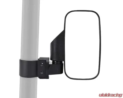 Kemimoto UTV 360 Degree Adjustable Side Mirrors w/ 1.75" -2" Roll Bar Cage Polaris RZR - FTVMI017WH