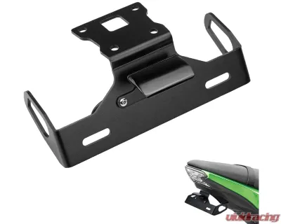Kemimoto Fender Eliminator License Plate Bracket Kawasaki Z125 / Z125 Pro - FZ125P012BK