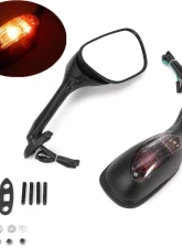 Kemimoto Motorcycle Turn Signal Mirror                                     - FZH0181-02 - Image 9