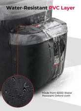 Kemimoto Bike Saddle Bag 30L Large Capacity                                     - H0305-00601BK - Image 2