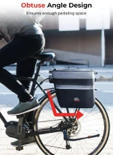 Kemimoto Bike Saddle Bag 30L Large Capacity                                     - H0305-00601BK - Image 4