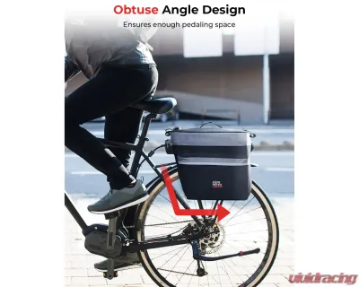 Kemimoto Bike Saddle Bag 30L Large Capacity - H0305-00601BK