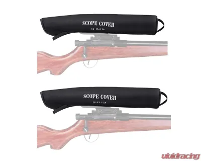 Kemimoto Scope Covers Neoprene Optics Lens Cover 12"-15" 2pc - H1003-00101L(2)