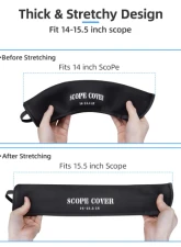 Kemimoto Scope Covers Neoprene Optics Lens Cover 12"-15" 2pc                                     - H1003-00101L(2) - Image 4