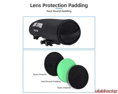 Kemimoto Scope Covers Neoprene Optics Lens Cover 12"-15" 2pc - H1003-00101L(2)