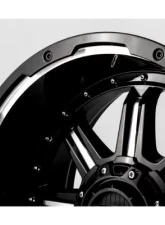 Grid Wheel Offroad GD10 Wheel 17x9 6x135|6x139.7 15mm Gloss Black | Milled                                     - 1179237M15 - Image 3