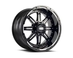 Grid Wheel Offroad GD10 Wheel 17x9 5x114.3|5x127 | 5x5 -12mm Gloss Black | Milled