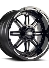 Grid Wheel Offroad GD10 Wheel 17x9 6x135|6x139.7 15mm Gloss Black | Milled                                     - 1179237M15 - Image 5