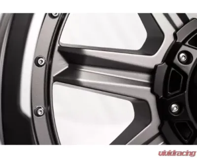 Grid Wheel Offroad GD10 Wheel 20x9 6x135|6x139.7 0mm Matte Anthracite | Black Lip - 129237A6