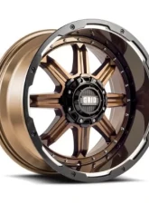 Grid Wheel Offroad GD10 Wheel 18x9 6x135|6x139.7 0mm Gloss Bronze | Black Lip                                     - 1189237R6 - Image 5