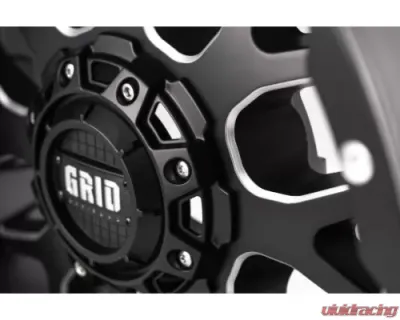 Grid Wheel Offroad GD02 Wheel 20x10 5x114.3|5x127 | 5x5 -25mm Matte Black | Milled - 22127F278