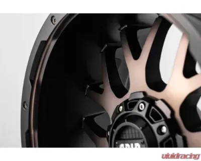Grid Wheel Offroad GD02 Wheel 20x9 6x139.7 35mm Metallic Dust | Matte Black - 229655D351