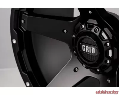 Grid Wheel Offroad GD04 Wheel 18x9 6x114.3 15mm Matte Black - 4189645B15