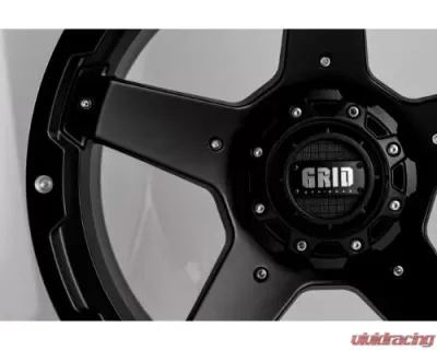 Grid Wheel Offroad GD04 Wheel 18x9 6x114.3 15mm Matte Black - 4189645B15