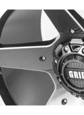 Grid Wheel Offroad GD04 Wheel 20x9 5x150 15mm Gloss Graphite | Milled                                     - 42955G151 - Image 4