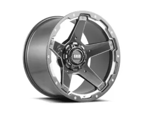 Grid Wheel Offroad GD04 Wheel 17x9 5x114.3|5x127 | 5x5 0mm Gloss Graphite | Milled