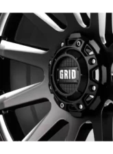 Grid Wheel Offroad GD05 Wheel 20x9 5x127 | 5x5 | 5x139.7 -12mm Matte Black | Milled                                     - 52952F187 - Image 3