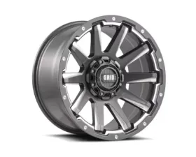 Grid Wheel Offroad GD05 Wheel 20x9 8x165.1 0mm Gloss Graphite | Milled