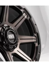 Grid Wheel Offroad GD06 Wheel 20x9 6x135|6x139.7 -12mm Metallic Dust | Matte Black                                     - 629237D18 - Image 2