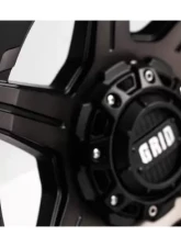Grid Wheel Offroad GD06 Wheel 20x9 6x135|6x139.7 -12mm Metallic Dust | Matte Black                                     - 629237D18 - Image 3