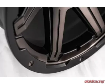 Grid Wheel Offroad GD06 Wheel 20x9 6x135|6x139.7 -12mm Metallic Dust | Matte Black - 629237D18