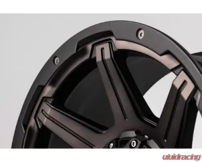 Grid Wheel Offroad GD06 Wheel 20x9 6x135|6x139.7 -12mm Metallic Dust | Matte Black - 629237D18