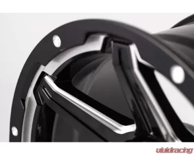 Grid Wheel Offroad GD06 Wheel 20x10 8x165.1 -25mm Gloss Black | Milled - 621865M225