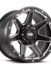 Grid Wheel Offroad GD06 Wheel 20x10 8x165.1 -25mm Gloss Black | Milled                                     - 621865M225 - Image 5