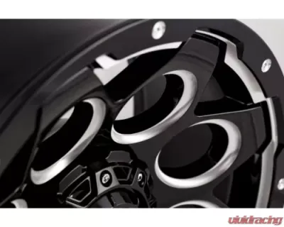 Grid Wheel Offroad GD08 Wheel 18x9 5x127 | 5x5 -20mm Gloss Black | Milled - 8189527M27