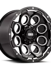 Grid Wheel Offroad GD08 Wheel 18x9 5x127 | 5x5 -20mm Gloss Black | Milled                                     - 8189527M27 - Image 5